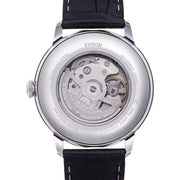 ORIENT RA-AK0802S Bambino Sun and Moon Classic 41.5mm Black Leather Strap Men's Watch